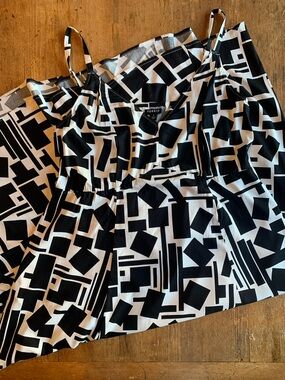 torrid Black & White Geometric Maxi Sundress